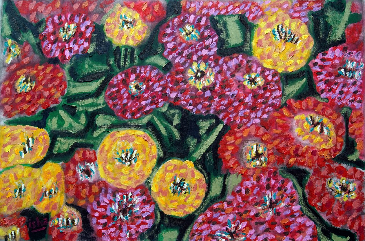 Mum II, 2024 (olja på duk) av Gerhardt Isringhaus