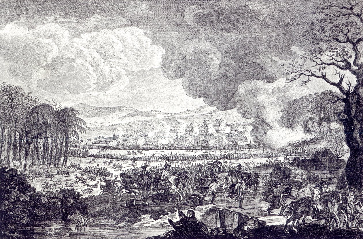 Slaget vid Rossbach, 5 november 1757 av German School