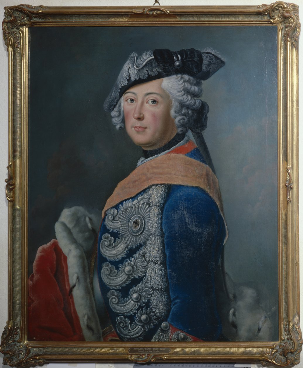 Frederik II den Store af Preussen, efter 1753swed av German School
