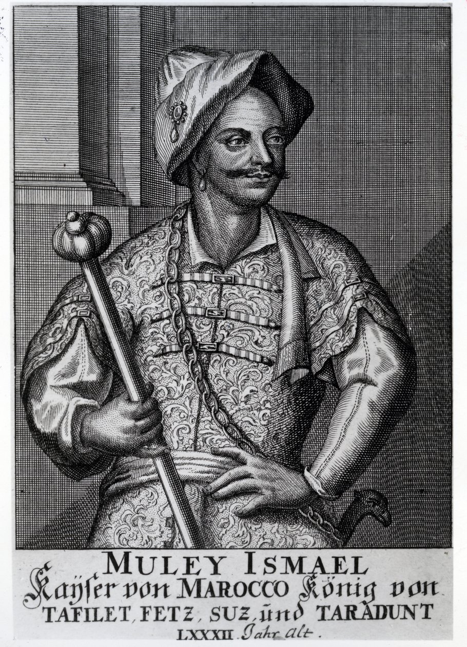 Moulay Ismail Ibn Sharif, 1719 av German School