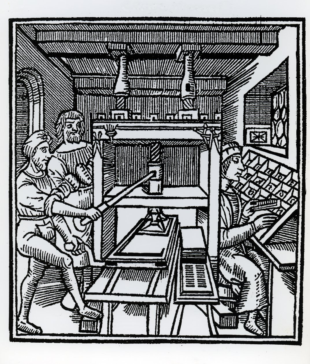 Tryckpress av German School