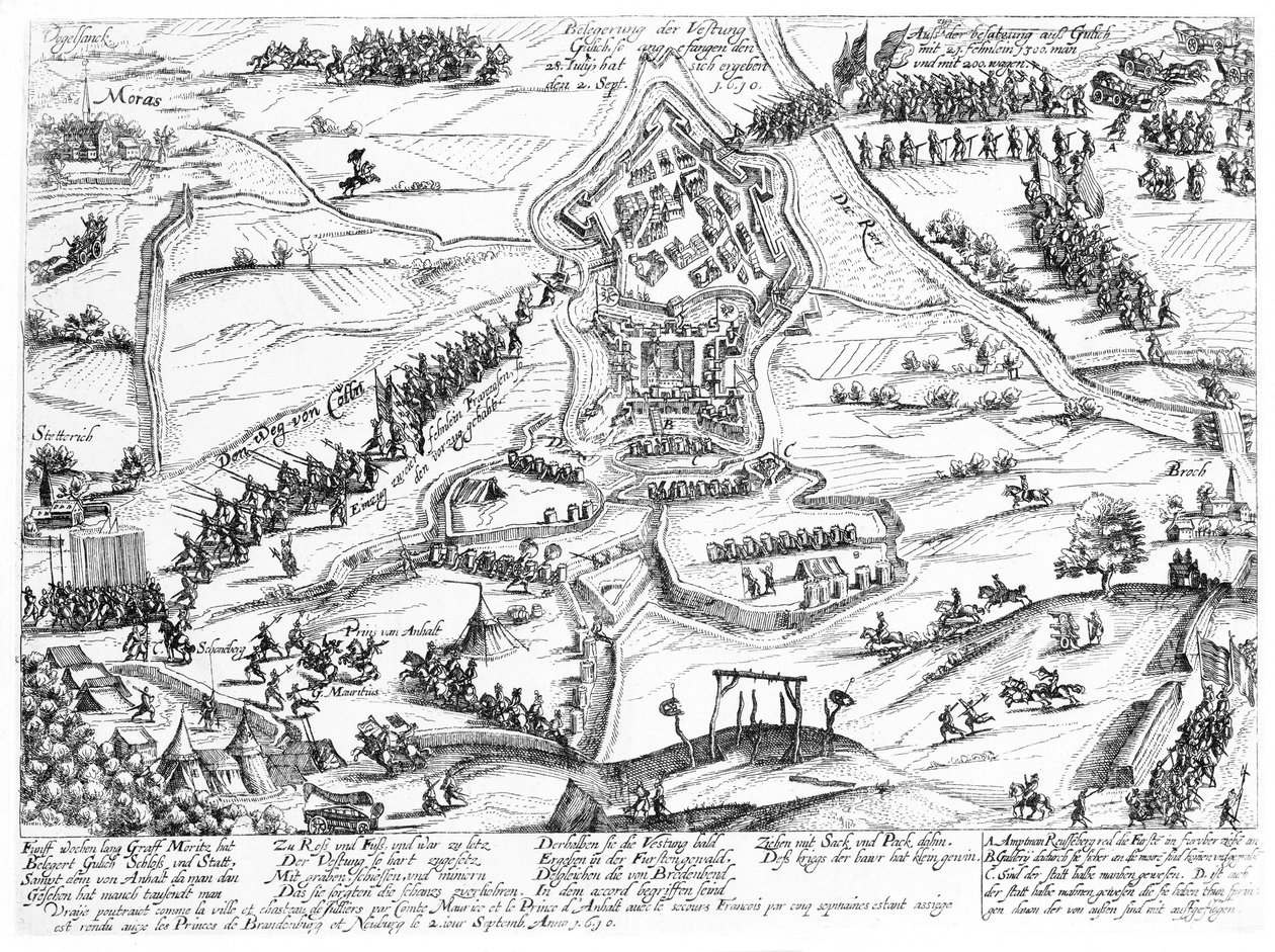 Juelich Successionskriget, 1610 av German School