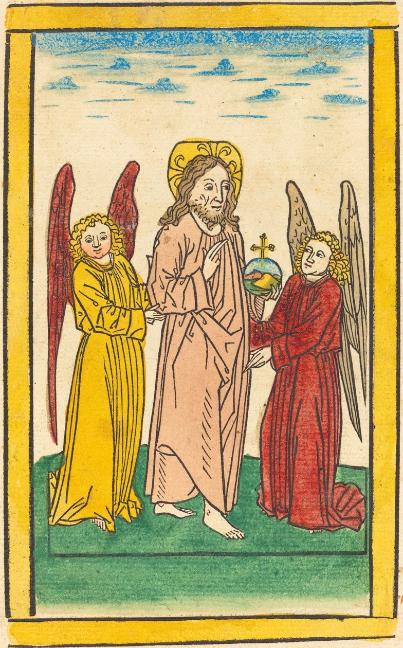Före Kristus oss Salvatore av German 15th Century