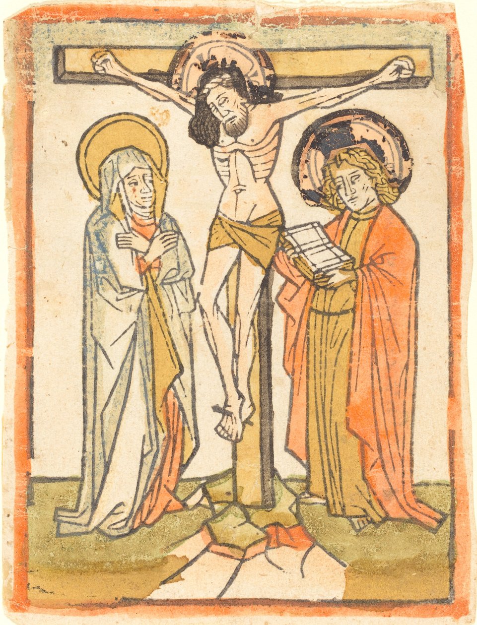Kristus på korset av German 15th Century