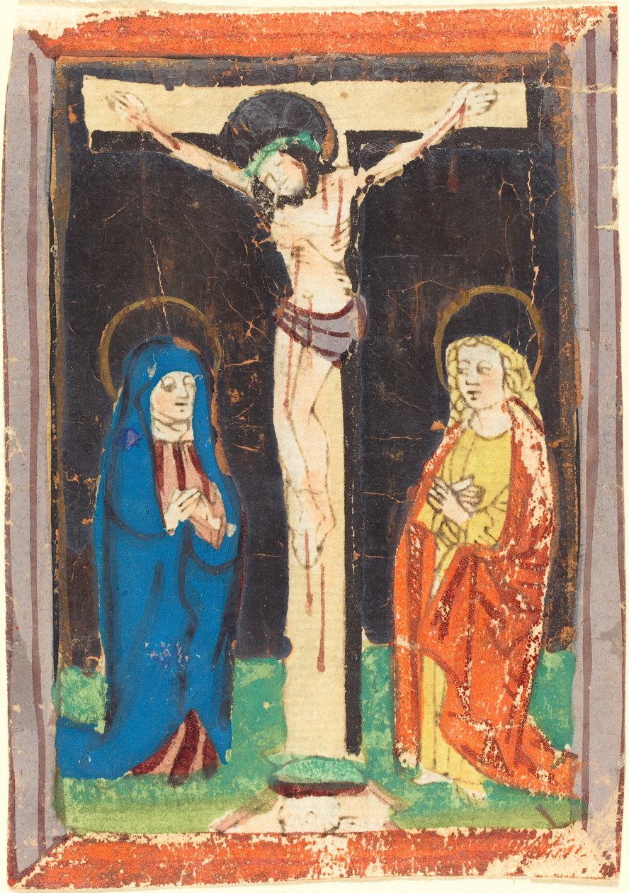 Kristus på korset av German 15th Century