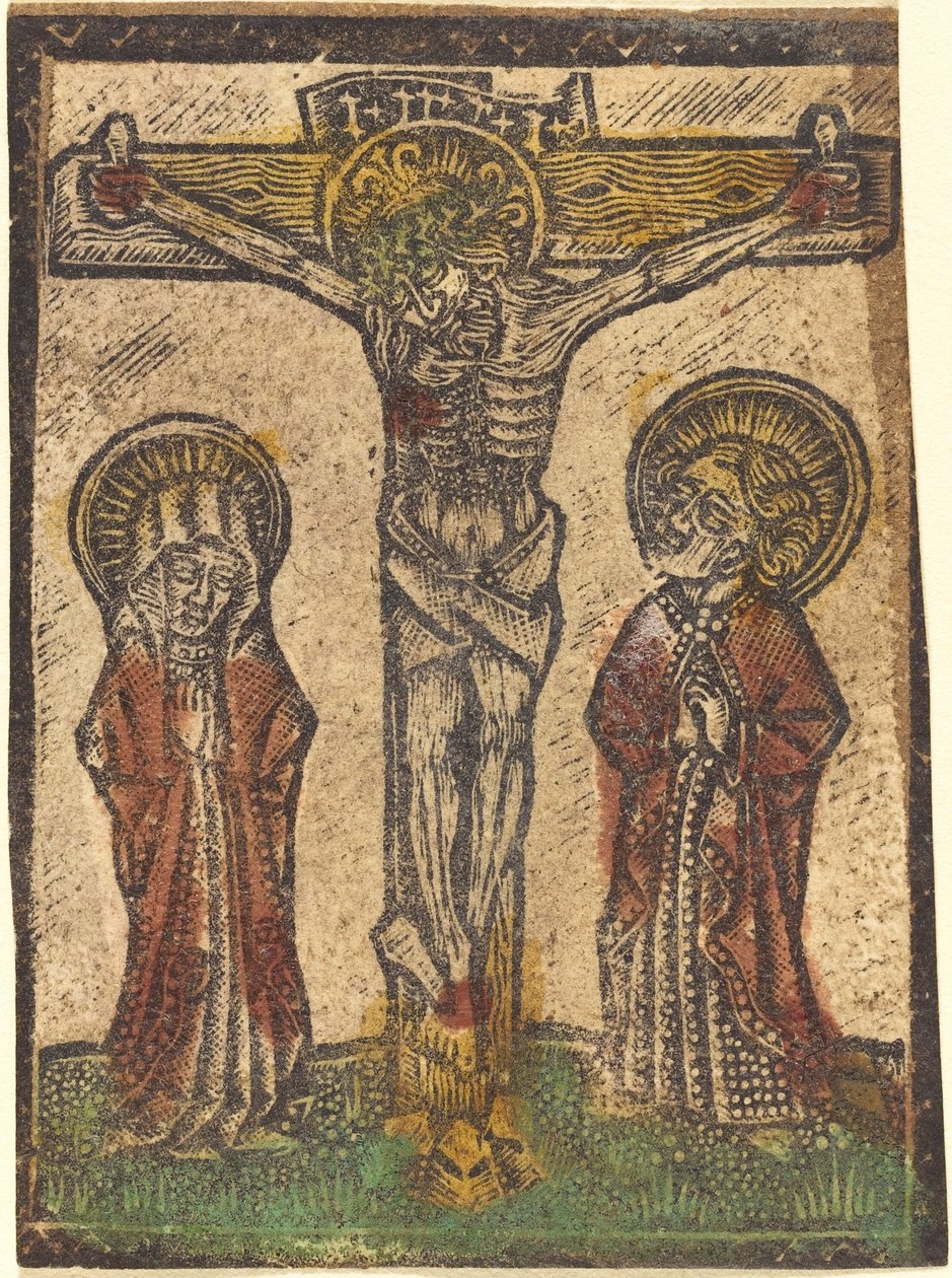 Kristus på korset av German 15th Century