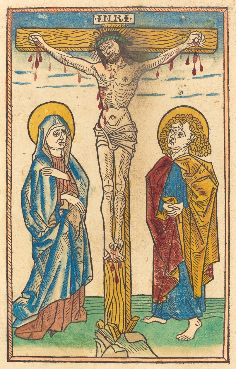 Kristus på korset av German 15th Century
