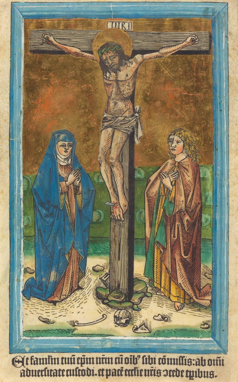 Kristus på korset av German 15th Century