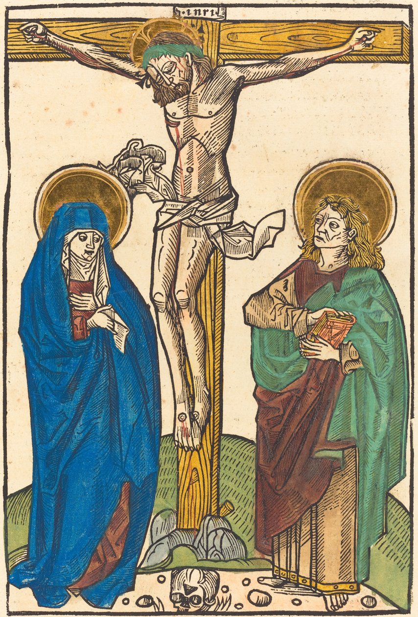 Kristus på korset av German 15th Century