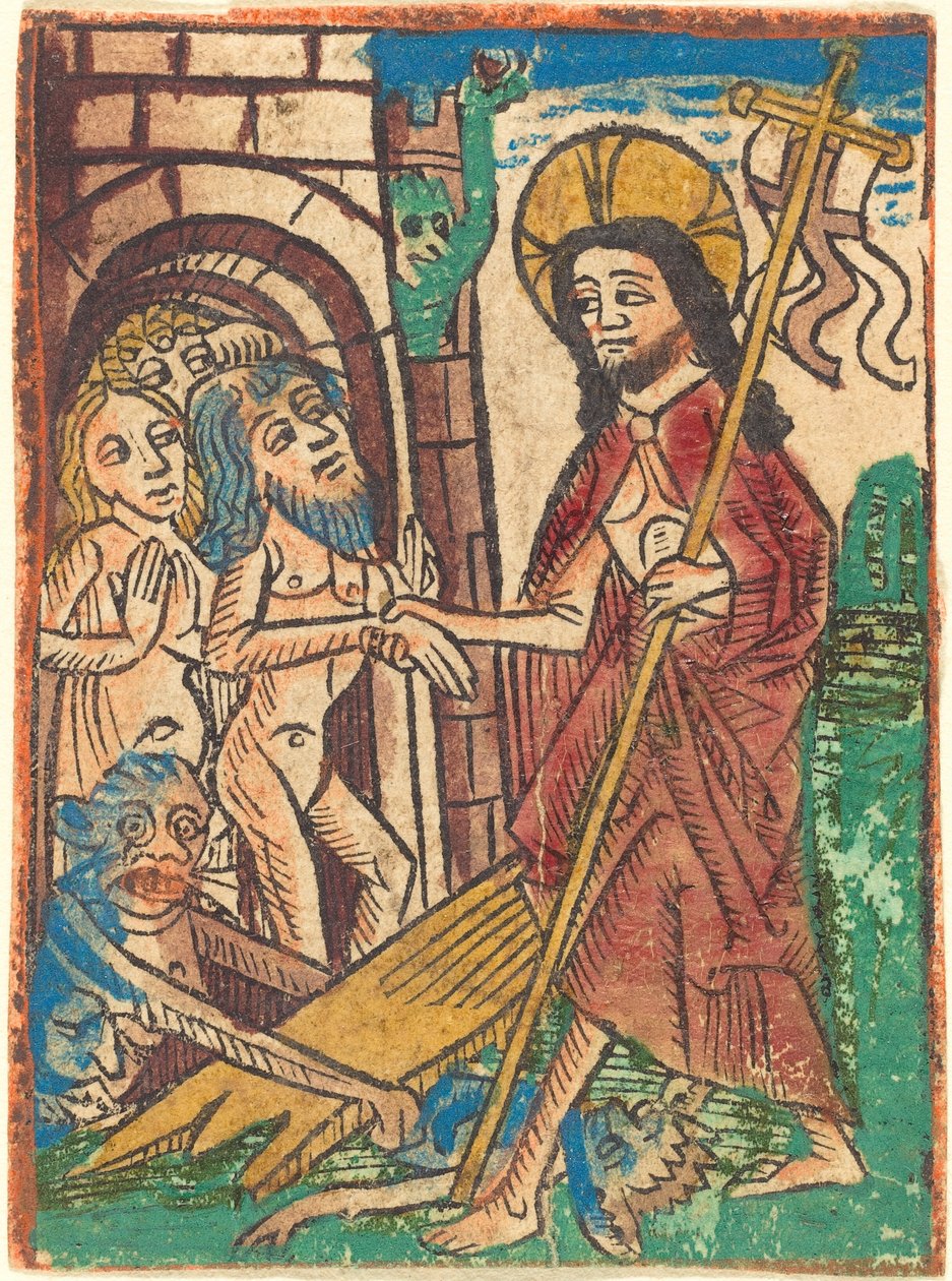 Nedstigning till Limbo av German 15th Century
