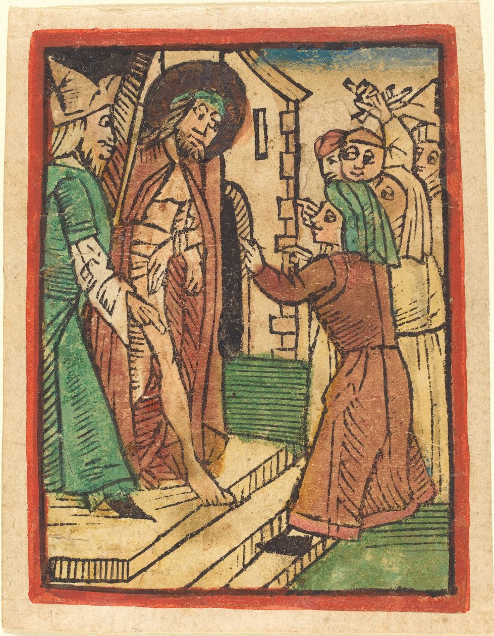 Se mannen av German 15th Century