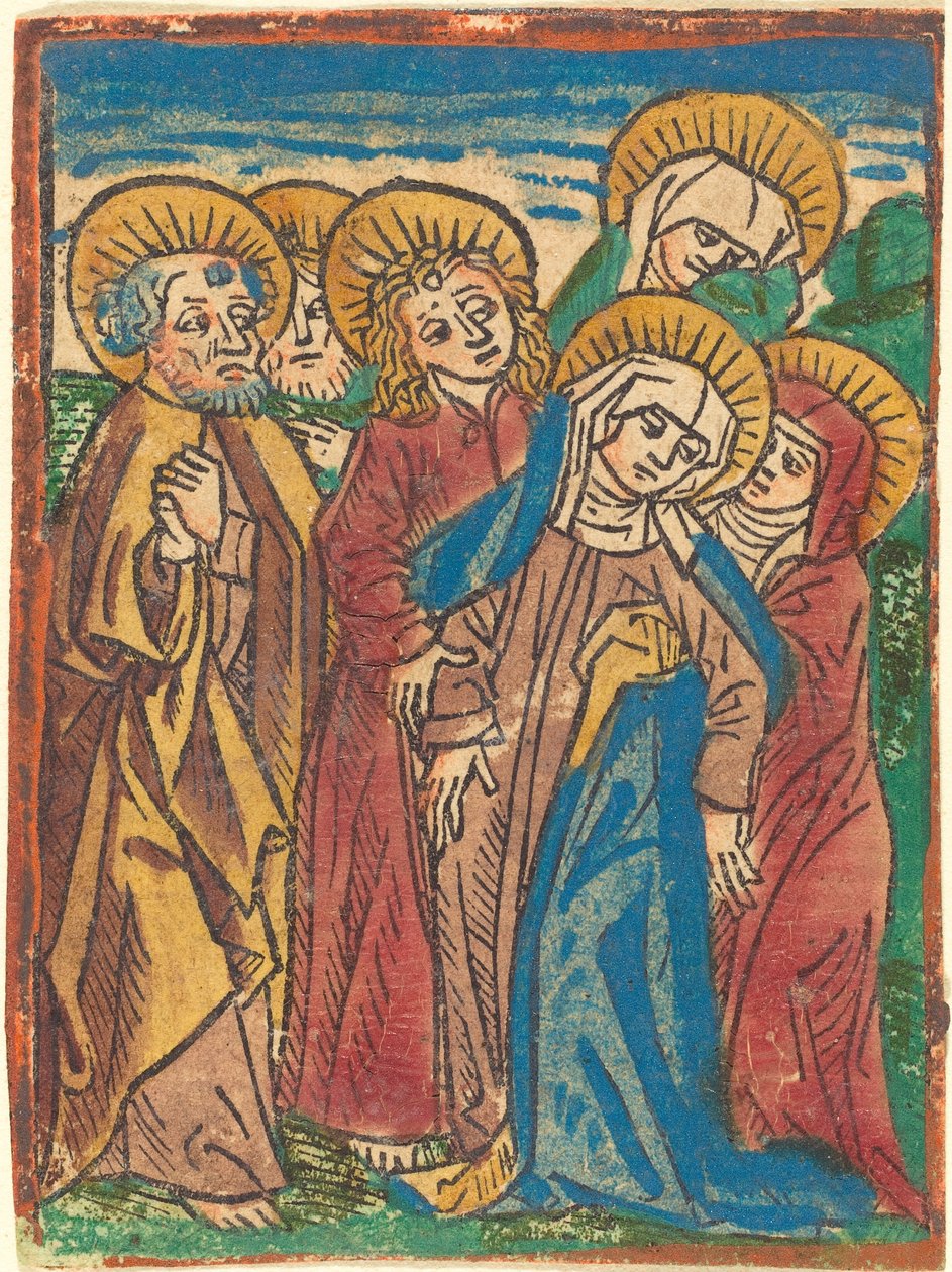 Madonna övervunnen av German 15th Century