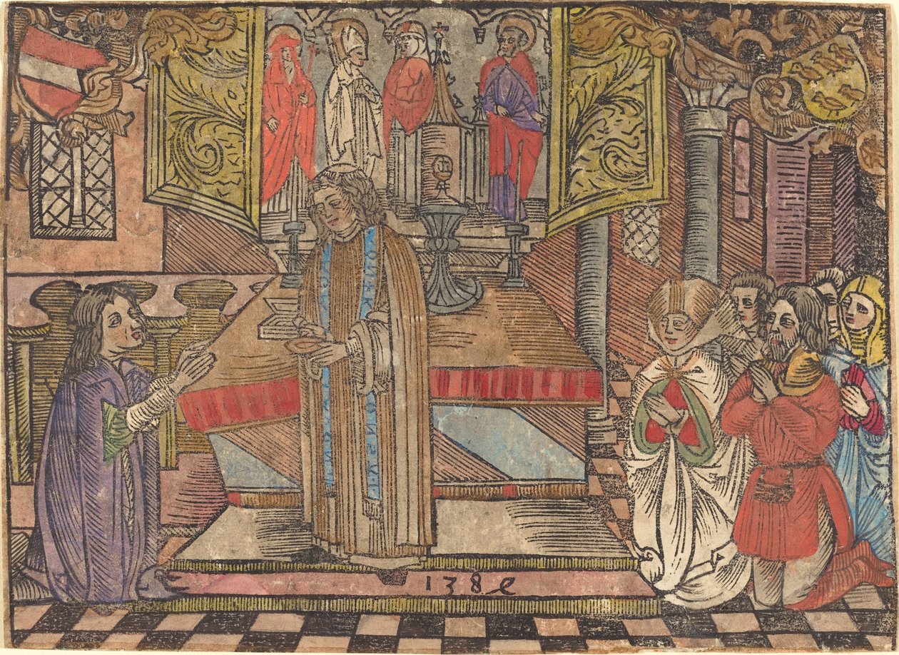 Mirakel i Seefeld av German 15th Century