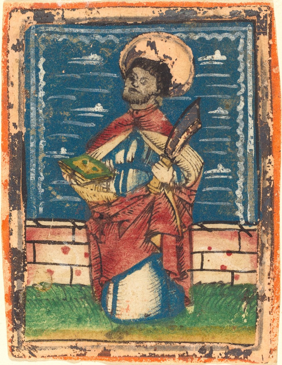 Sankt Bartolomeus av German 15th Century