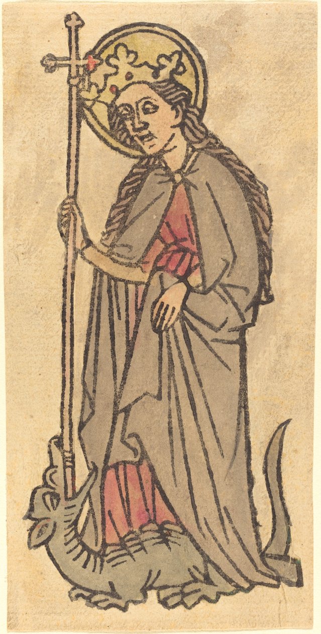 St Margaret av German 15th Century