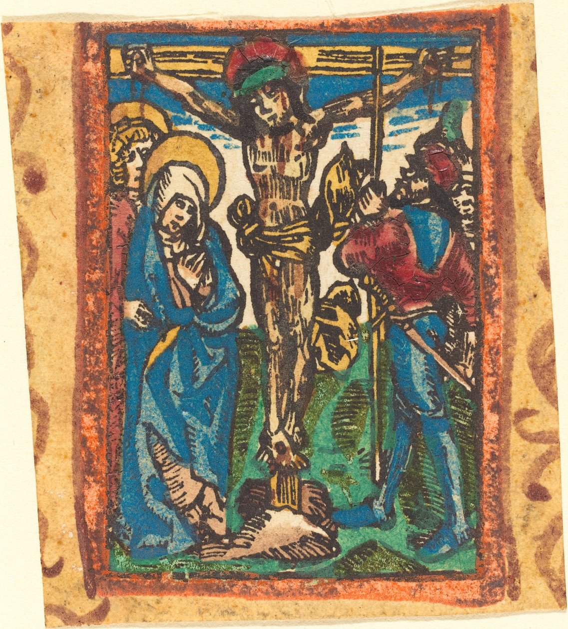 Korsfästelsen av German 15th Century
