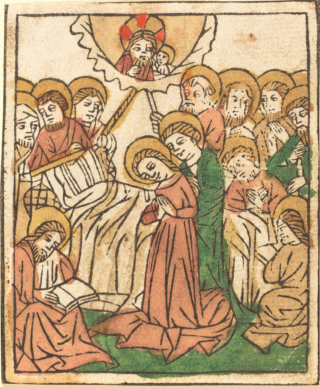 Jungfruns död av German 15th Century