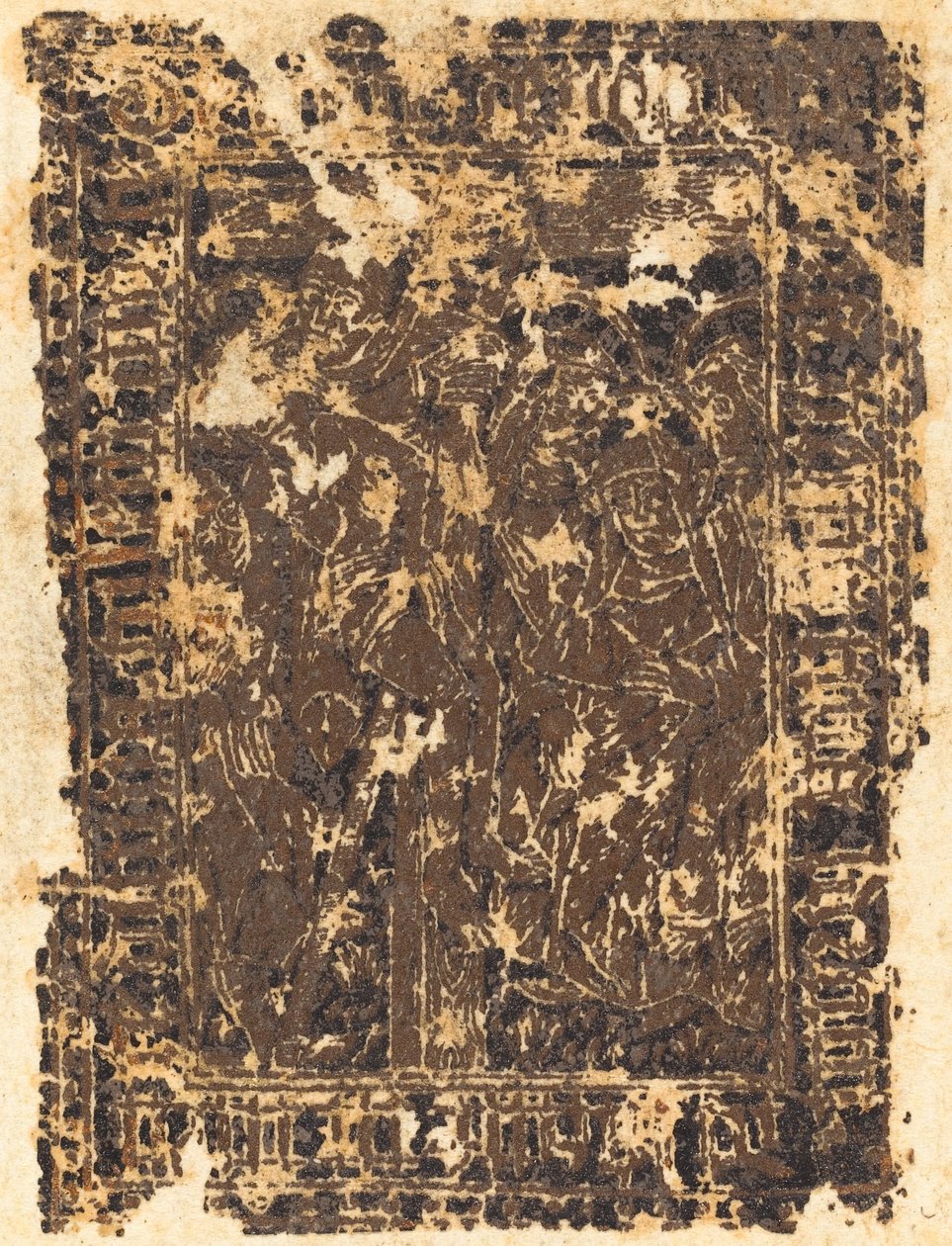 Avsättningen från korset av German 15th Century