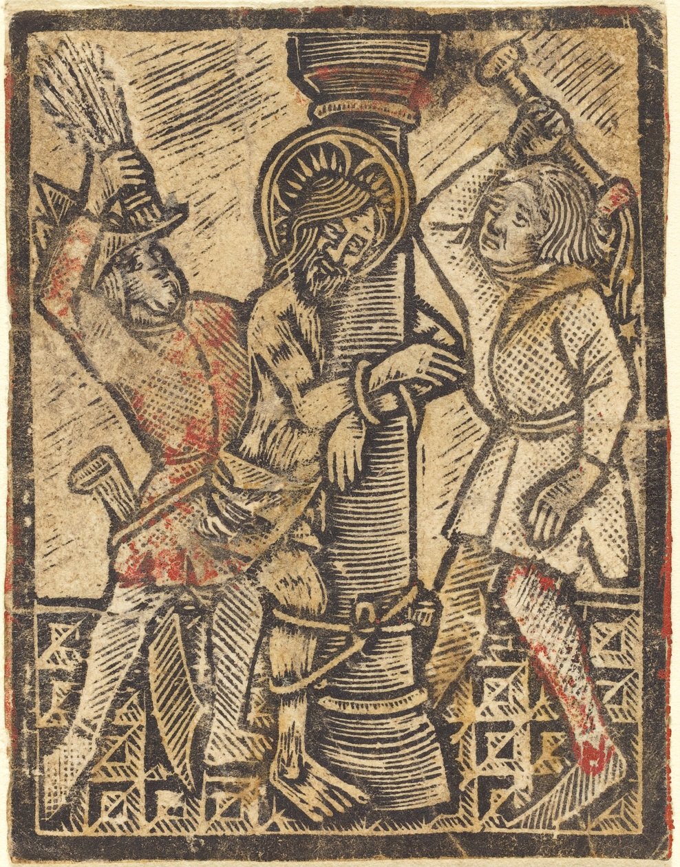 Flagglingen av German 15th Century