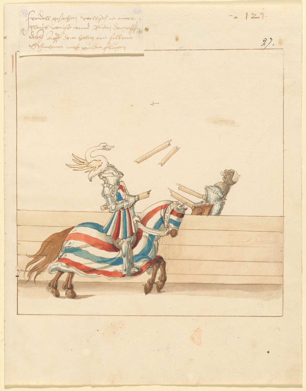 Italienska fredens torkning av German 16th Century
