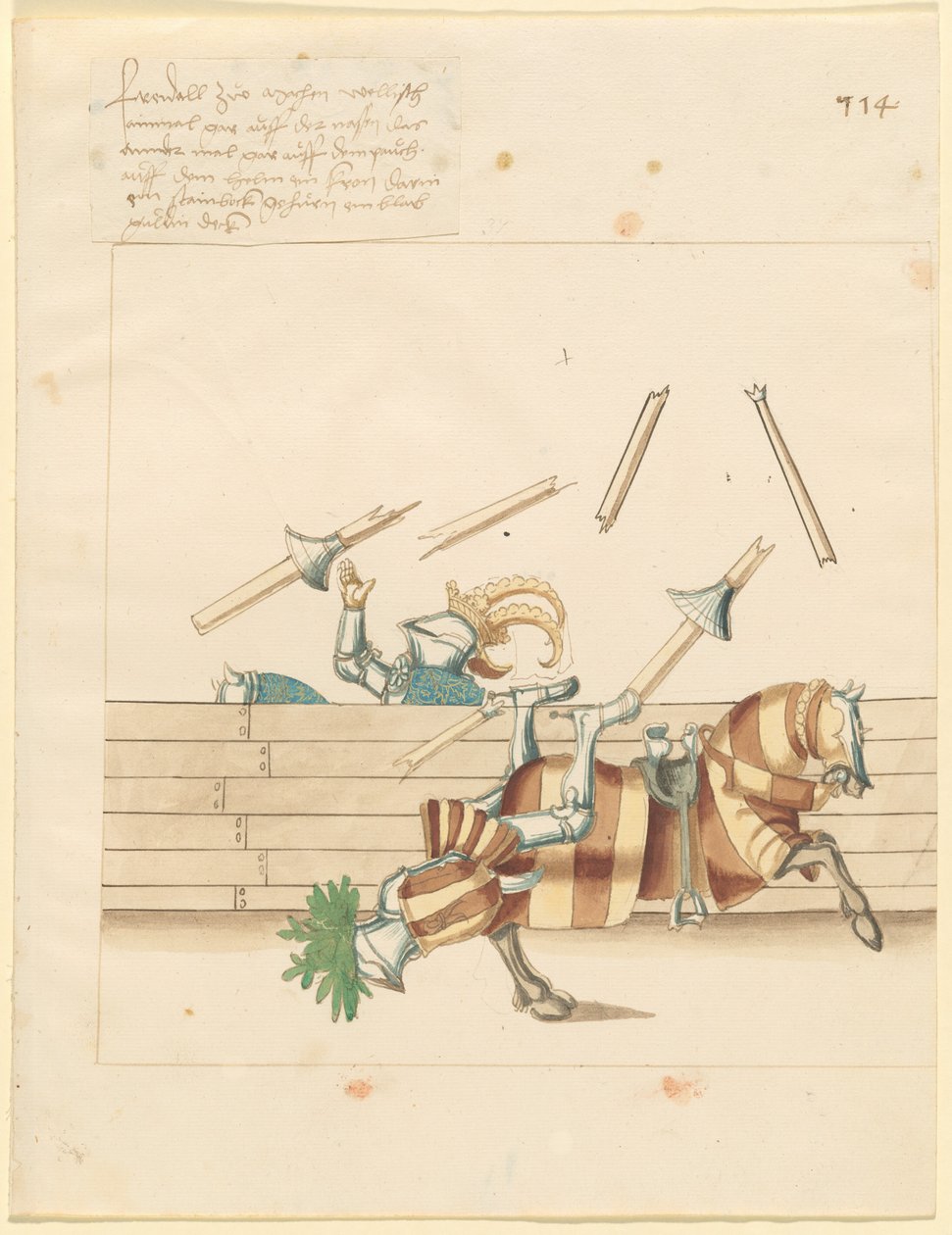 Italienska fredsmästaren av German 16th Century