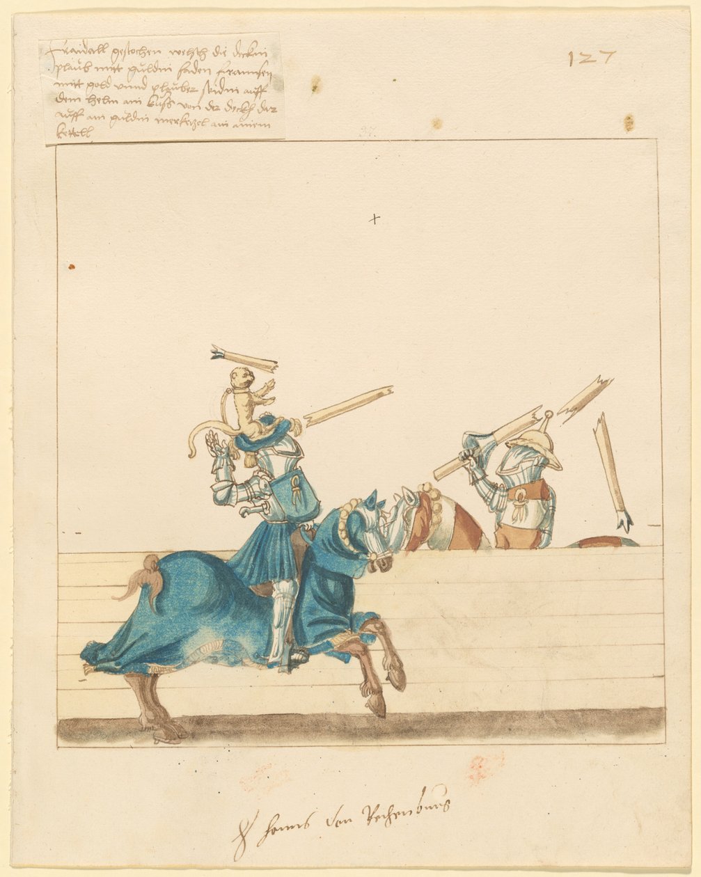 Italienska fredsmästaren av German 16th Century