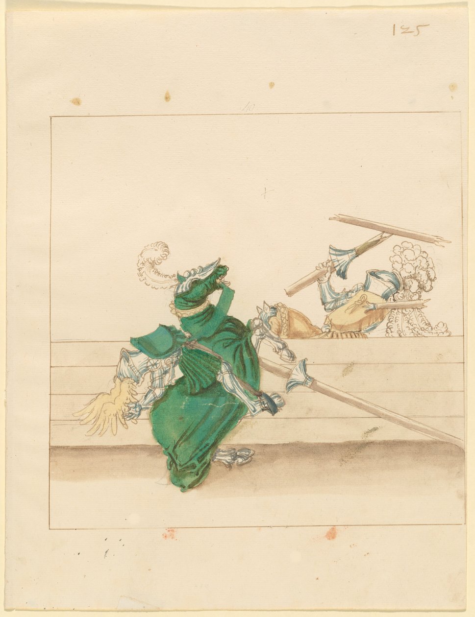 Italienska fredsmästaren av German 16th Century