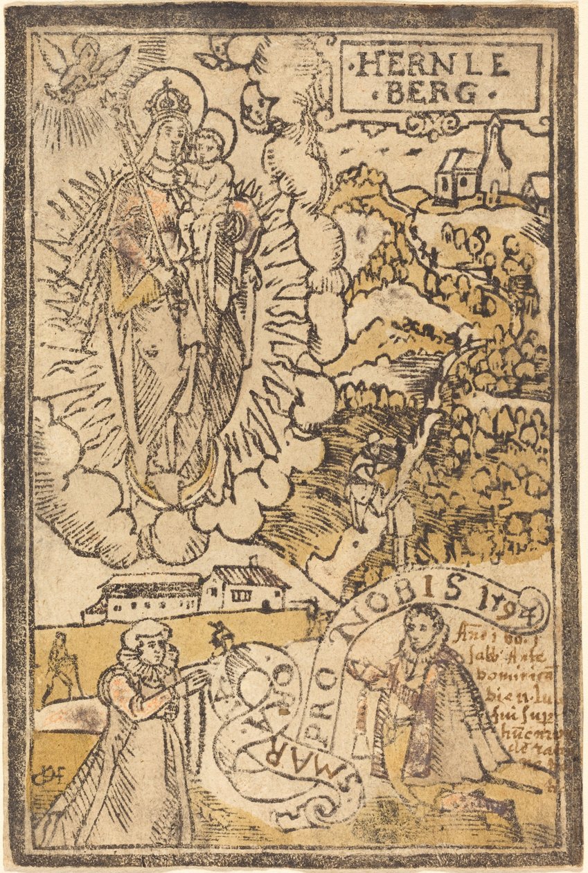 Madonna av Hernleberg av German 16th Century