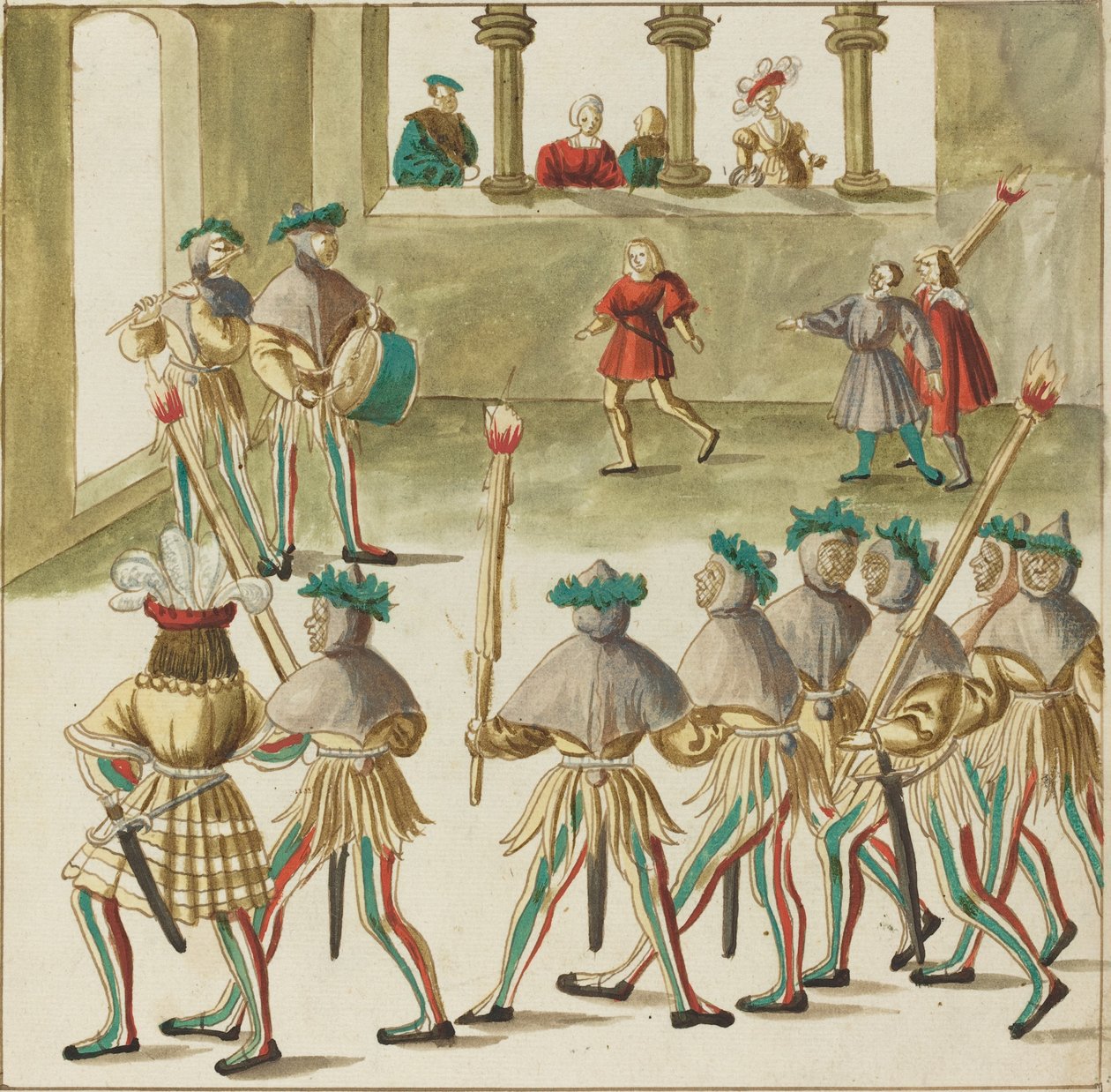 Maskerad av German 16th Century