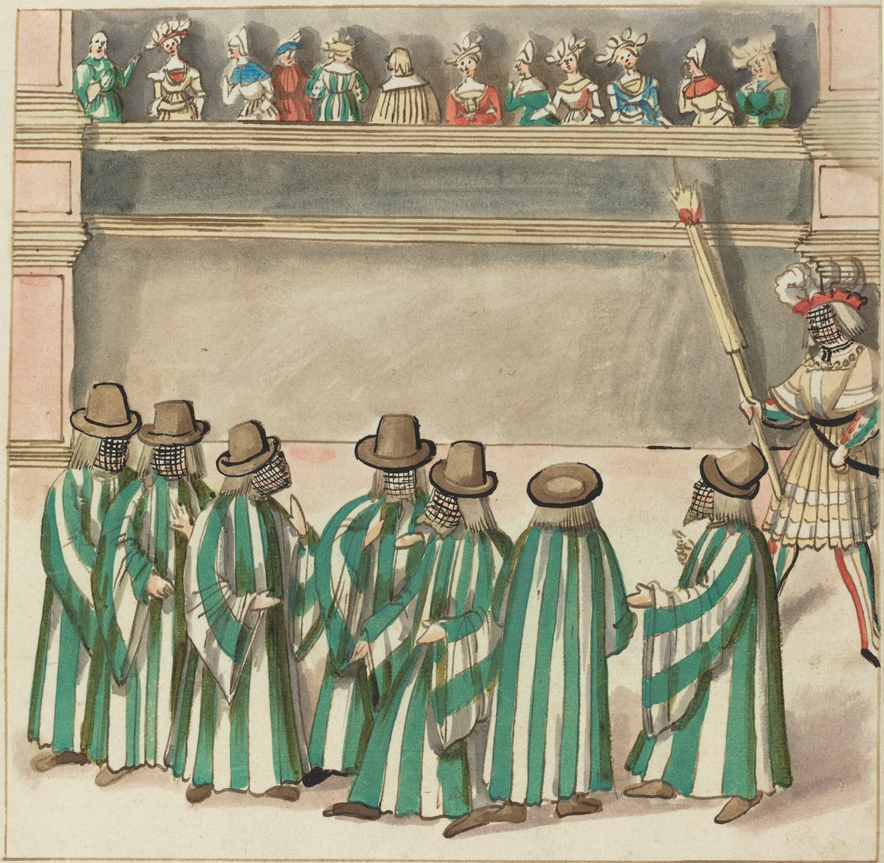Maskerad av German 16th Century