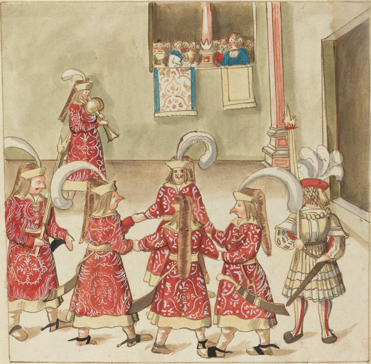 Maskerad av German 16th Century