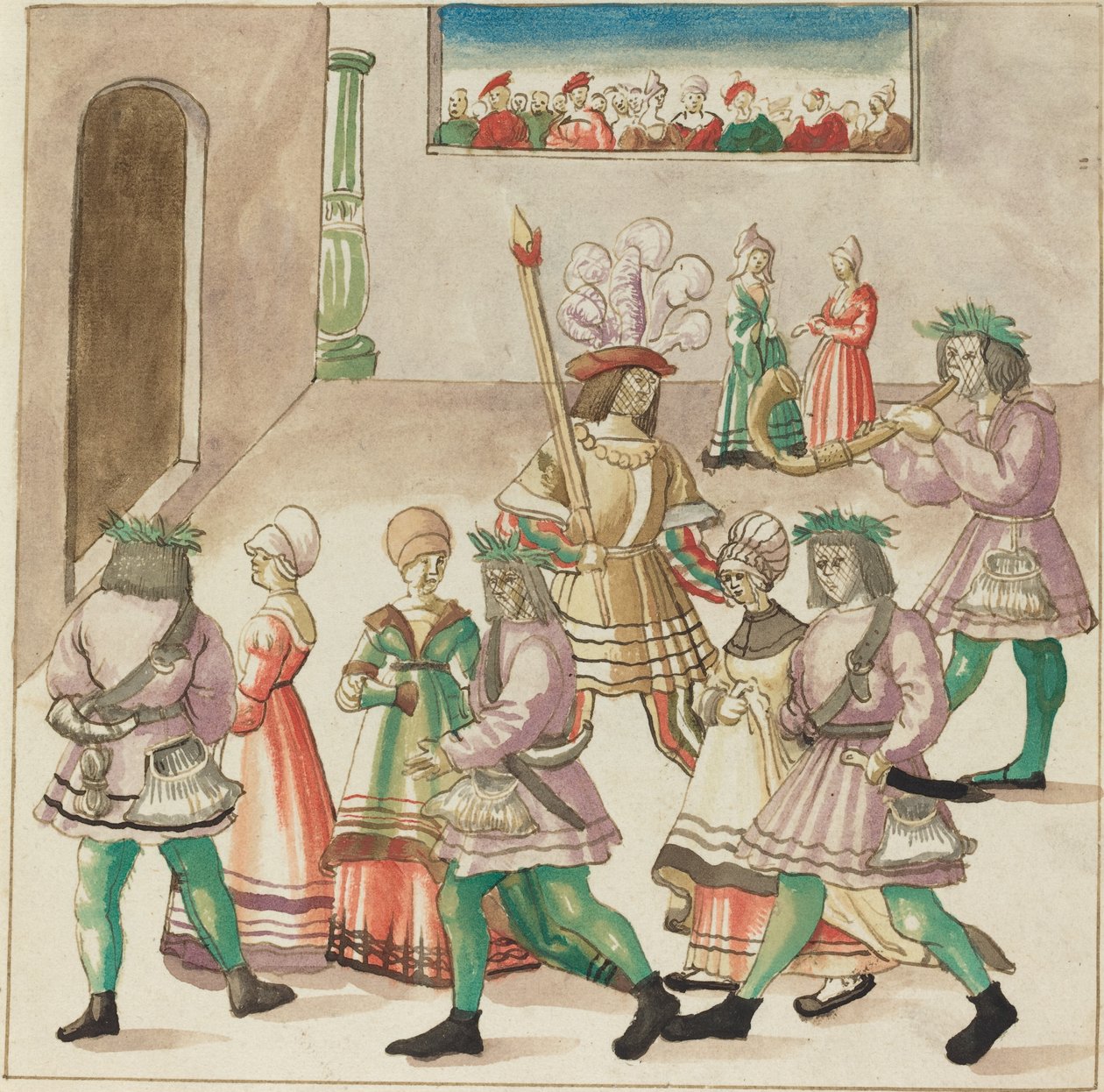 Maskerad av German 16th Century