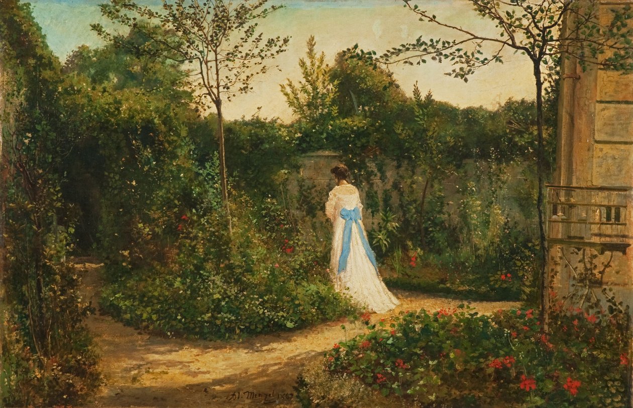 En promenad i trädgården av German School