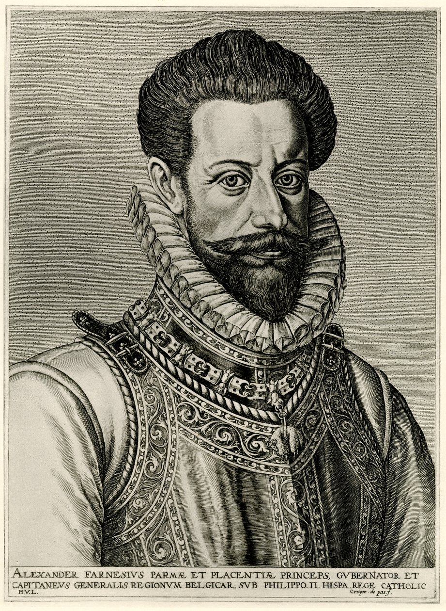 Alessandro Farnese av German School