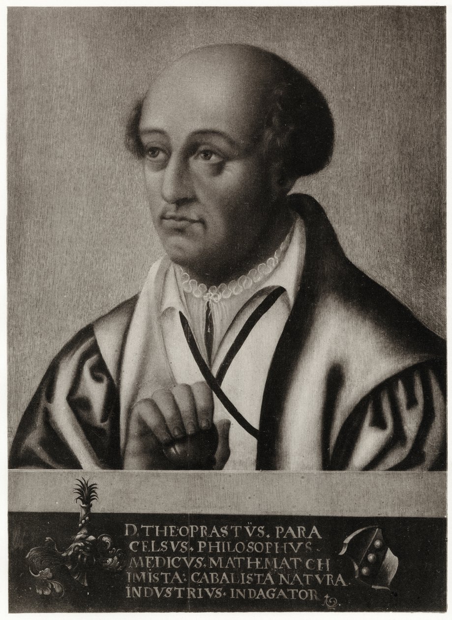 Aureolus Bombastus Paracelsus av German School
