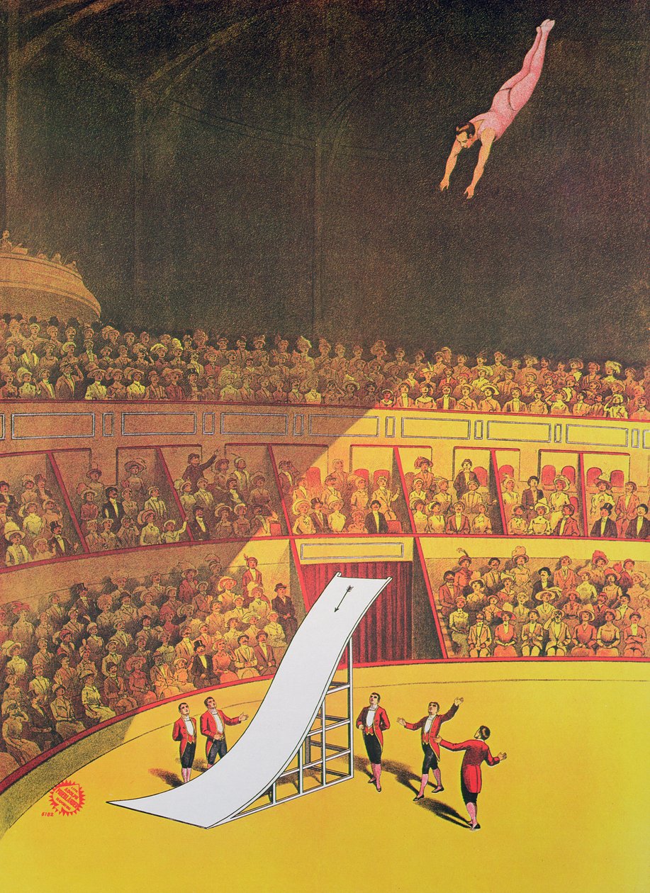 Cirkus hög dykare av German School