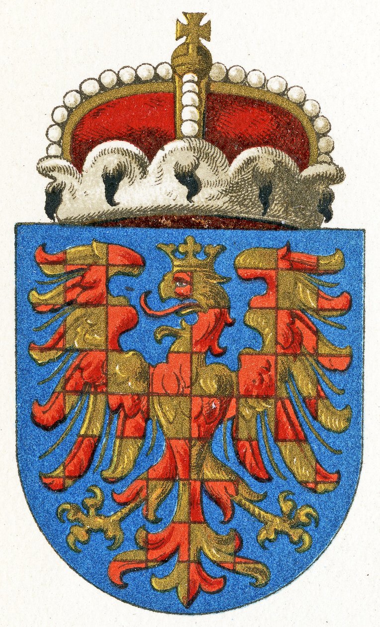 Mährens vapen, c.1898 av German School