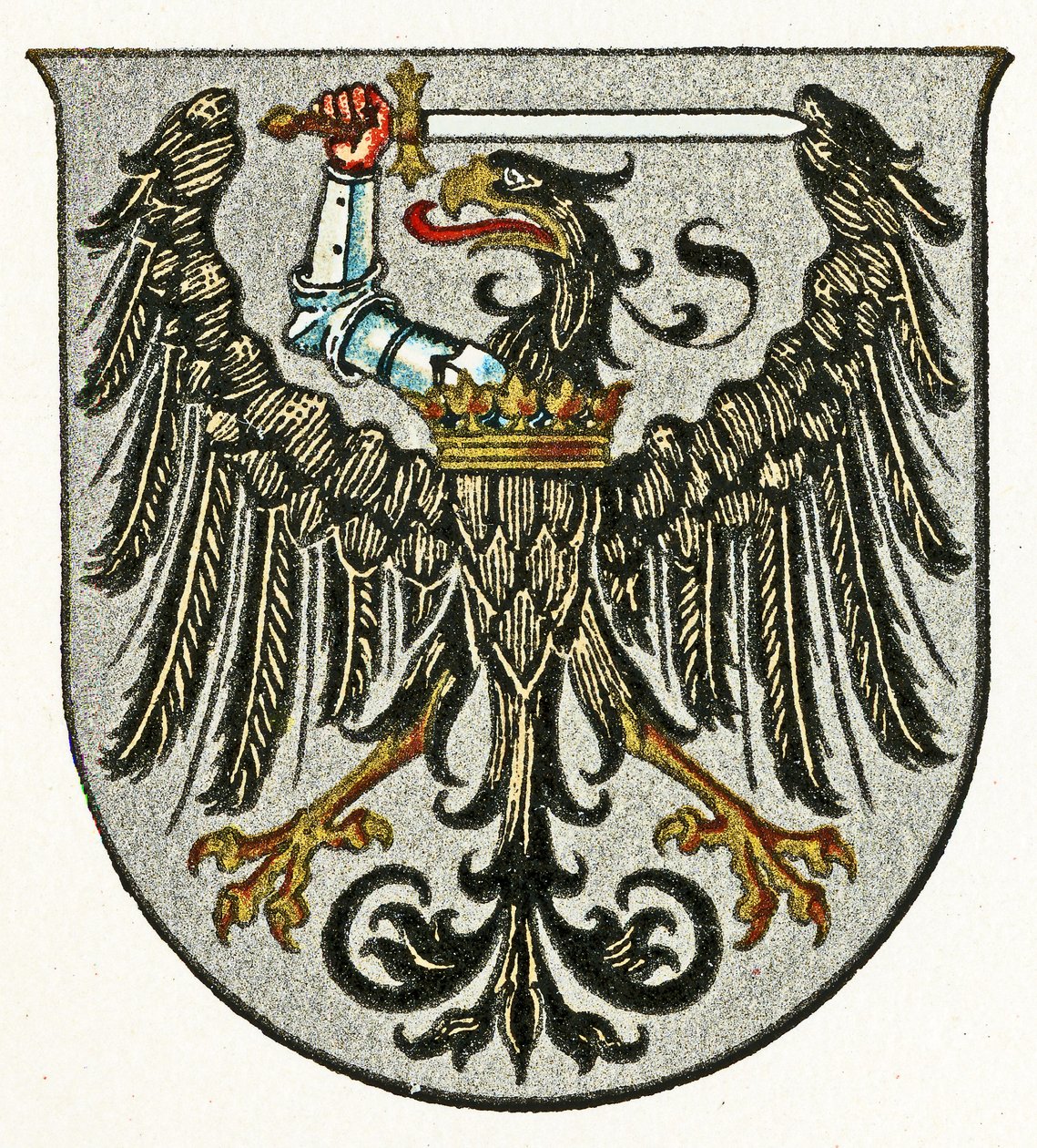 Västpreussens vapen, c.1898 av German School