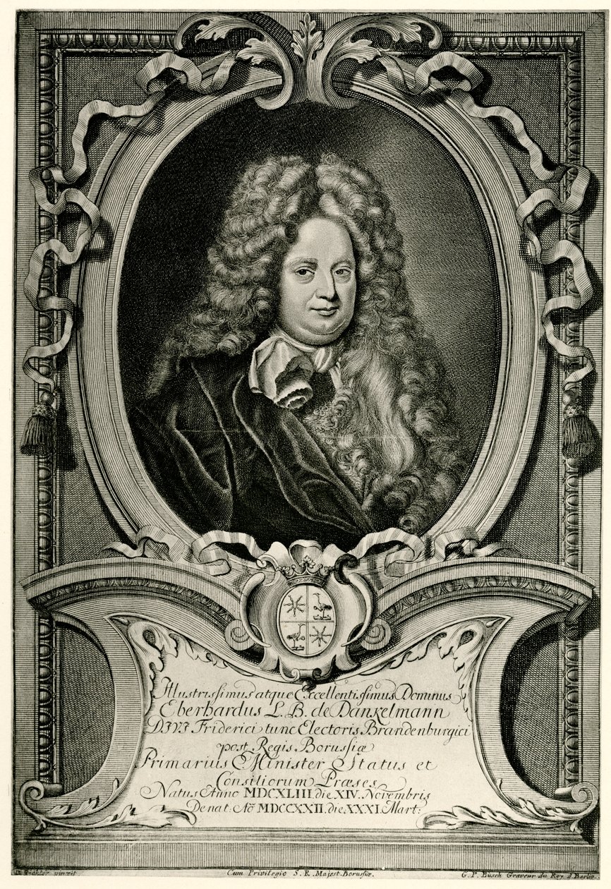 Eberhard Christoph Balthasar von Danckelmann av German School