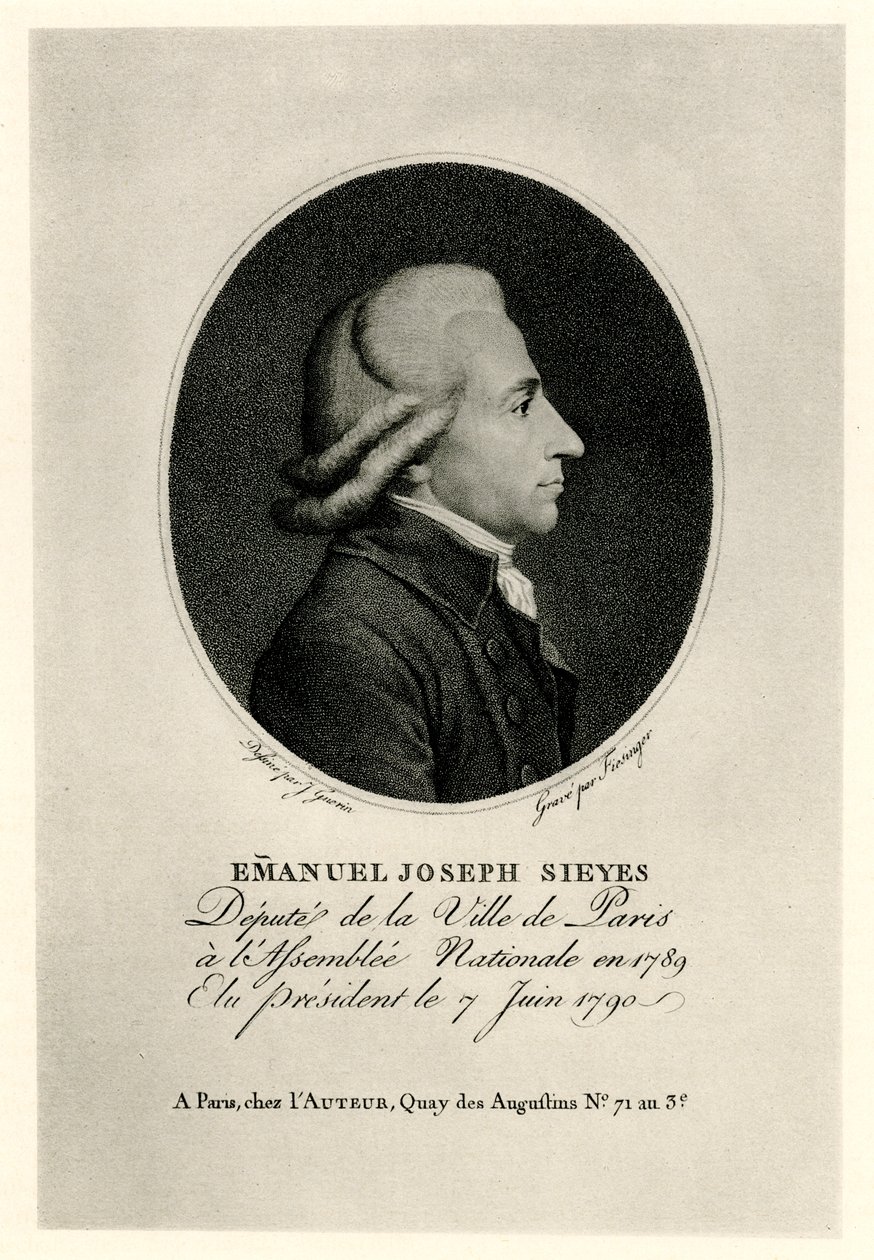 Emanuel Josephe Graf Sieyes av German School