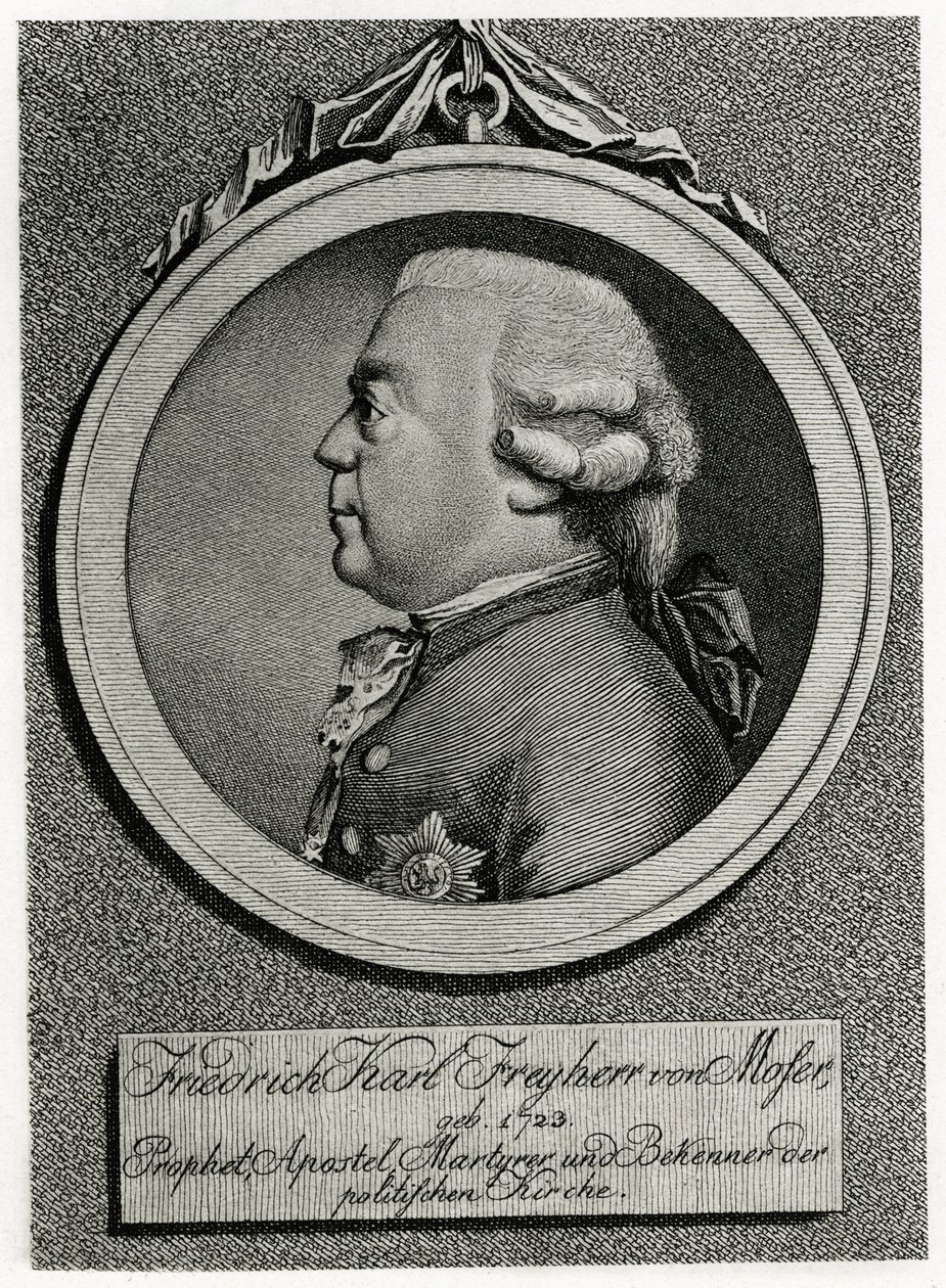 Friedrich Karl von Moser av German School