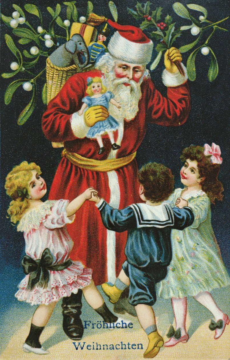 God jul, ca 1900 av German School