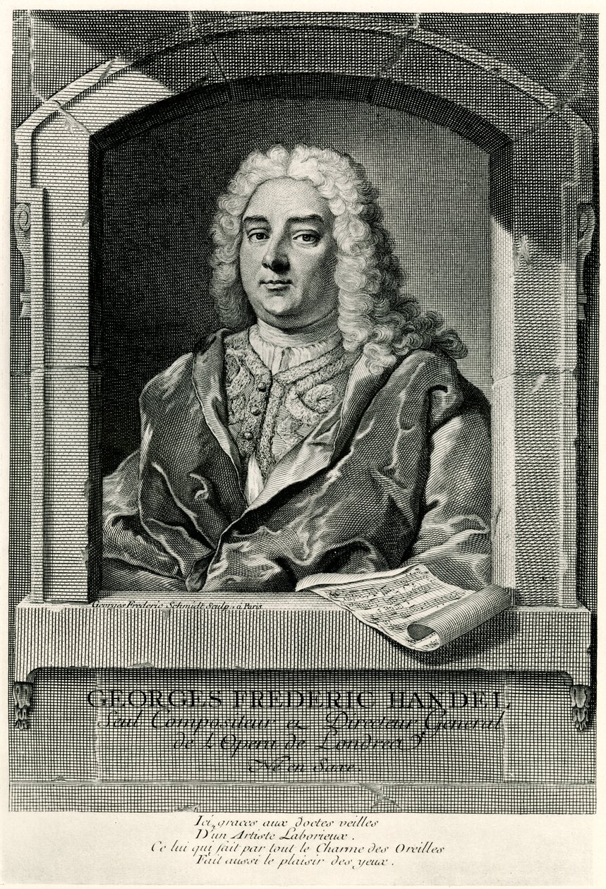 Georg Friedrich Handel av German School