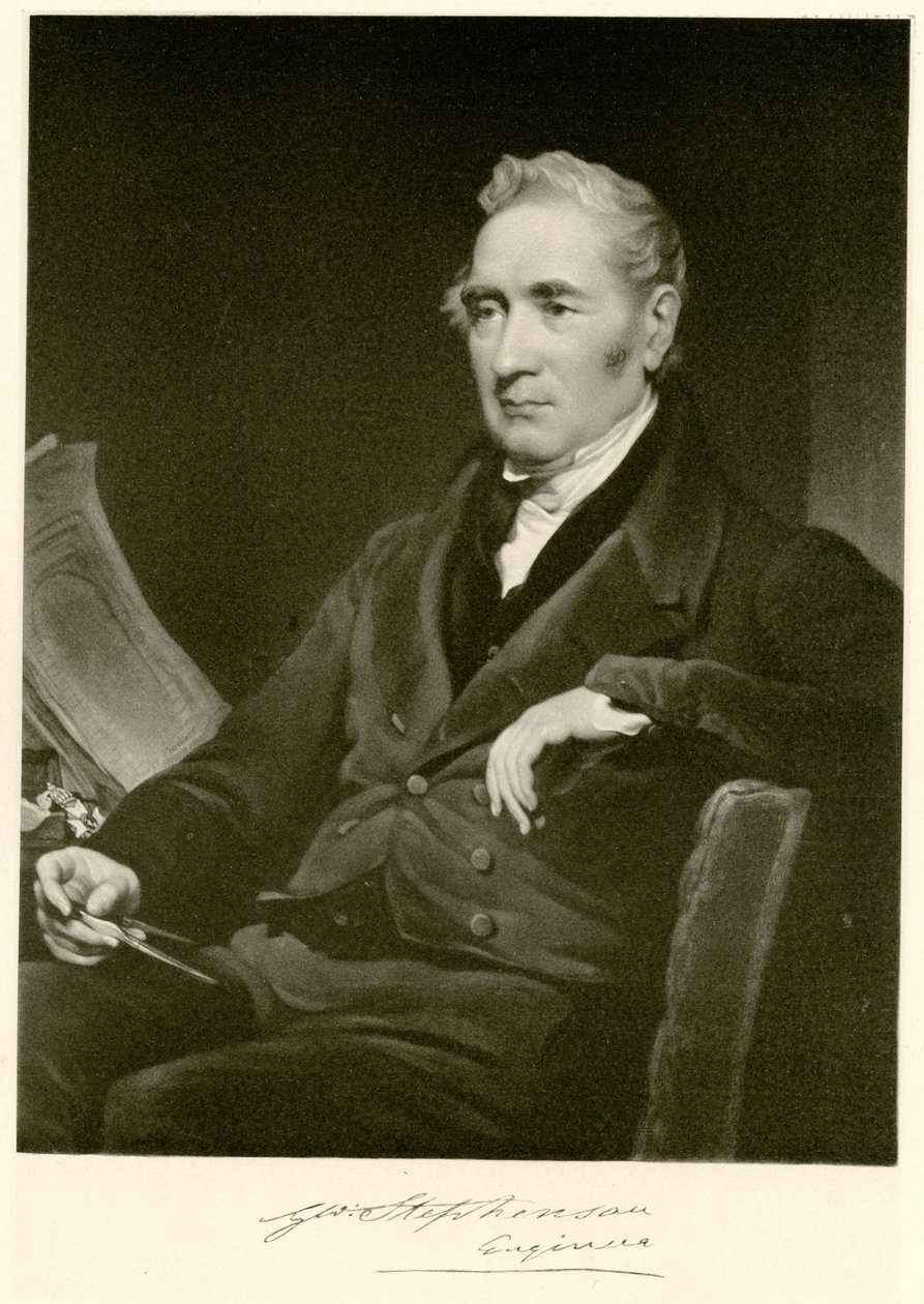 George Stephenson av German School