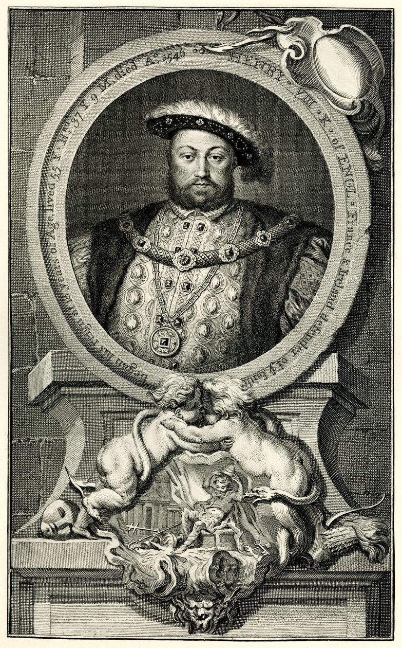 Henrik VIII av German School