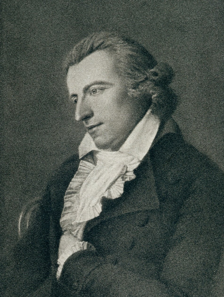 Johann Christoph Friedrich von Schiller (1759-1805) (gravyr) av German School