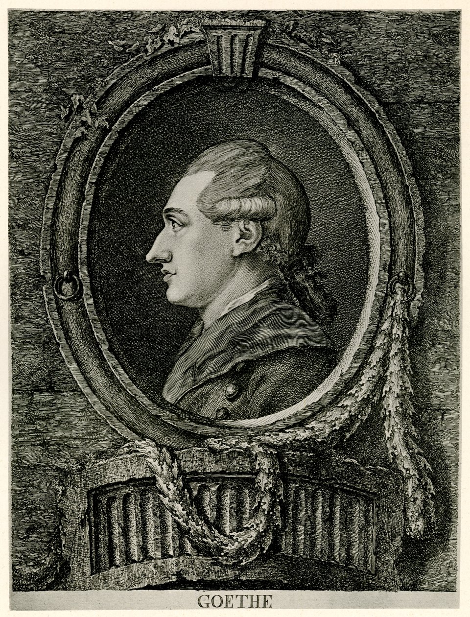 Johann Wolfgang von Goethe av German School