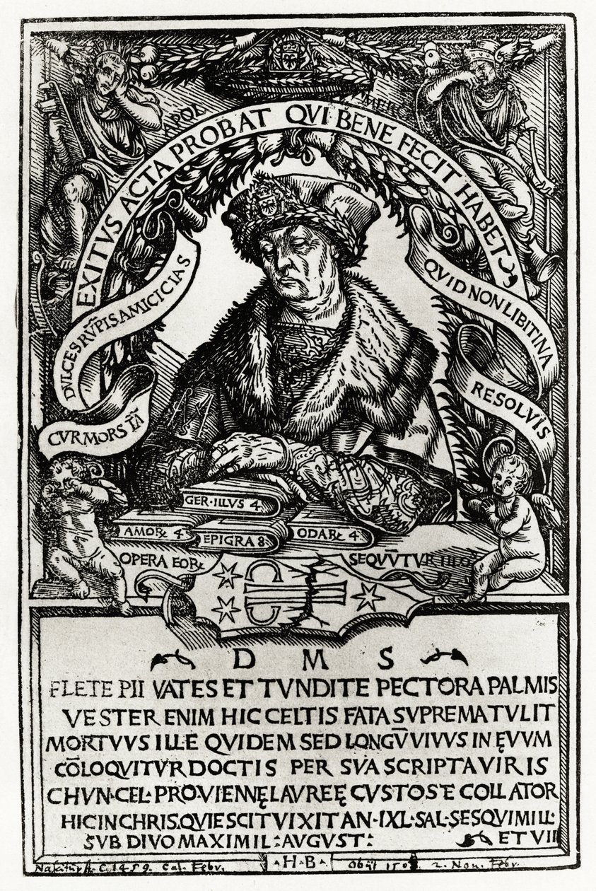 Konrad Celtis av German School