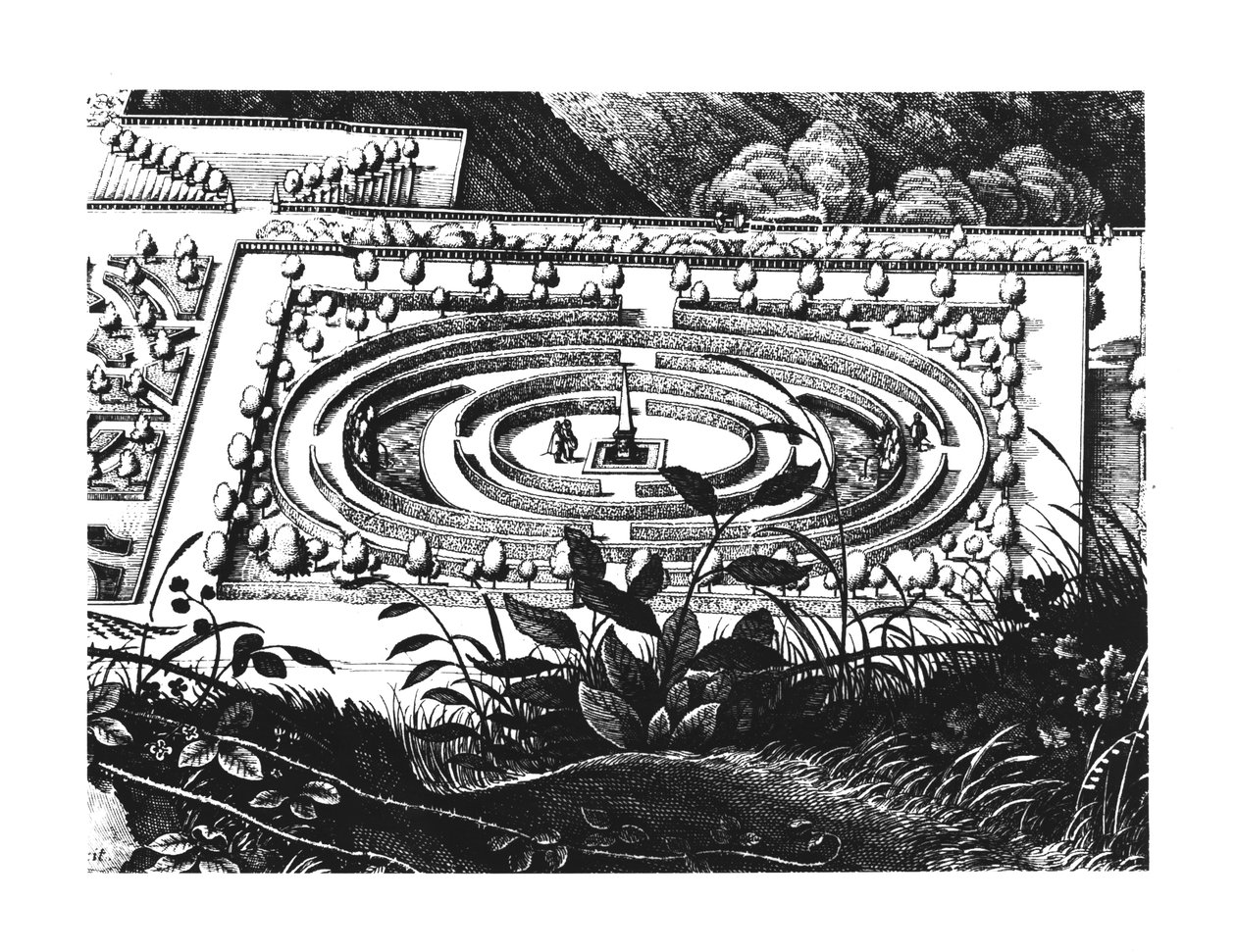 Labyrint i Heidelberg, Hortus Palatinus av German School