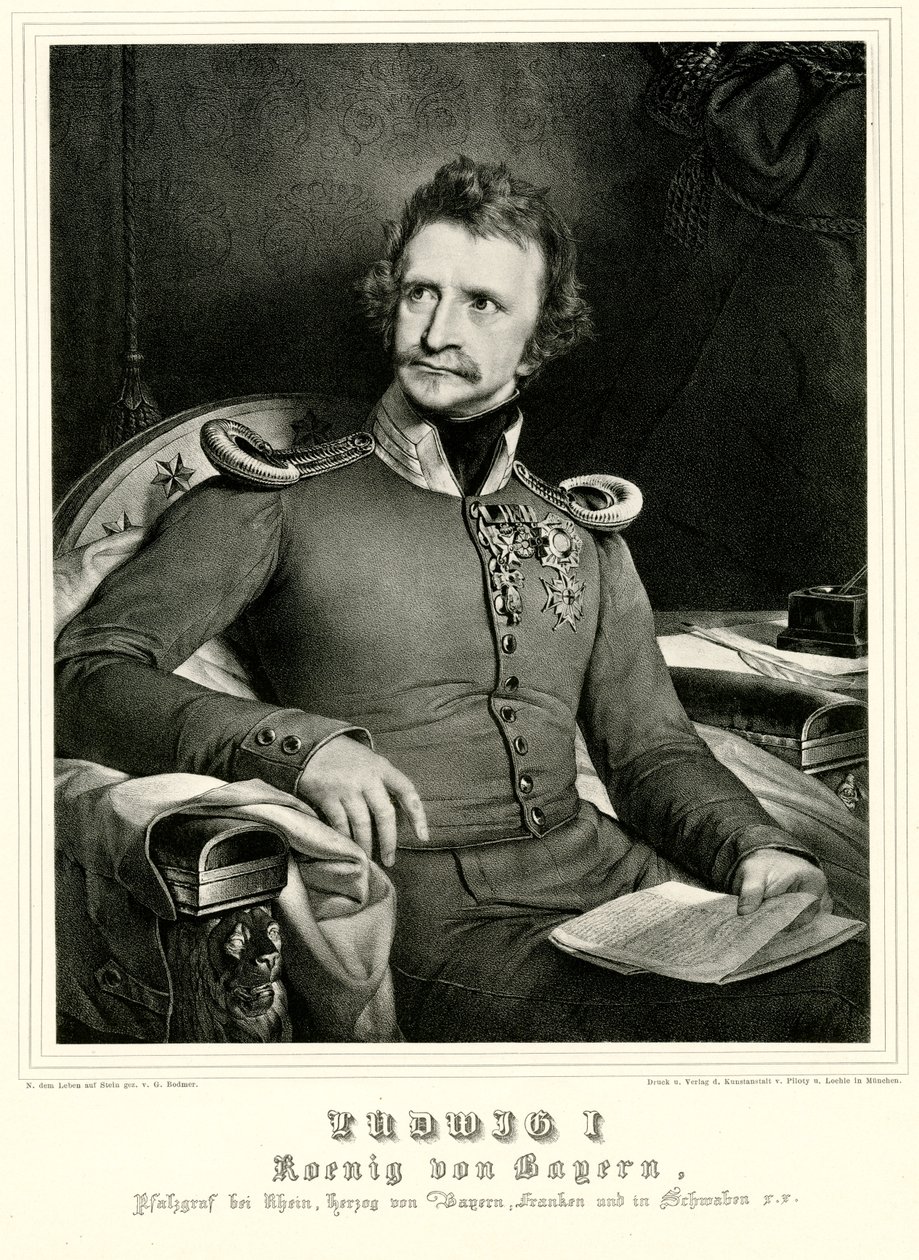 Ludwig I., 1884-90 av German School